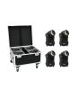 EUROLITE Set 4x LED TMH-X1 Moving-Head Beam + Case