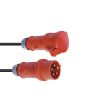 PSSO CEE Verlengkabel 16Amp  5x2,5mm 20mtr rood