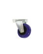 ROADINGER Swivel Castor 100mm blue shielded bearing