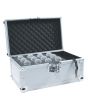 ROADINGER Microphone Case voor 12 Microphones silver