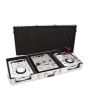 ROADINGER UNIVERSAL CONSOLE DIGI-1 2XCD + 1XMIXER 12INCH Silver