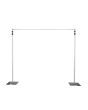 EUROLITE MCS-4248 Mobile Curtain Stand
Variable aluminum curtain stand 2.5 - 4.8 m