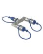 Showtec CO2 3/8 Q-Lock 2-way splitter