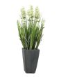 EUROPALMS Lavendel, kunstplant, crème, in pot, 45cm