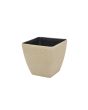 EUROPALMS Deco cachepot STONA-47, rechthoekig, beige