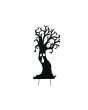 EUROPALMS Silhouette Metal Ghost Tree, 150cm