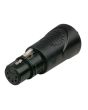 DAP XLR Female 5 polig naar RJ45 female connector ( RJ45 dmx verloop )