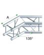 milos QCM23 Vierkant Truss Deco 22 Hoek 135° graden