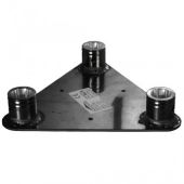 DuraTruss DT 33-WPF black - Base plate female 