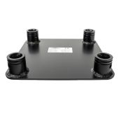 DT 34 Base Plate matt Black with female connectors