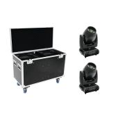 FUTURELIGHT Set 2x DMB-160 LED Moving-Head + Case