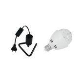 EUROLITE Set LED BC-1 6400K + Triangle base black