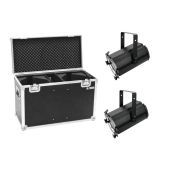 EUROLITE Set 2x LED THA-120PC Theater-Spot + Case