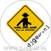 DJ AT WORK special design slipmats (set)