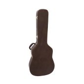 DIMAVERY Shape-koffer Western-gitaar, bruin