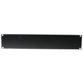 OMNITRONIC Front Panel Z-19U-shaped, steel,black 2U