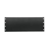 OMNITRONIC Front Panel Z-19U-shaped steel black 4U