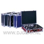 CD Case voor 90 CD'S Blauw nooit gebruikte cases overjarig