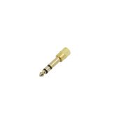 Hoofdtelefoon adapter Mini female 3,5mm stereo naar Male Jack 6,3 mm Stereo