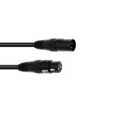 EUROLITE DMX cable XLR 3pin 10m zwart