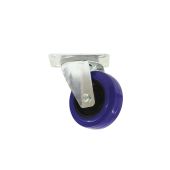 ROADINGER Swivel Castor 100mm blue shielded bearing