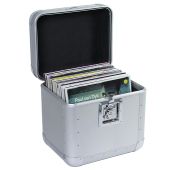 ROADINGER Record Case ALU 75/25, rounded, silver