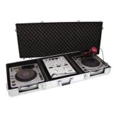 ROADINGER Universal Console DIGI-2 2xCD + 1xMixer 12inch black 