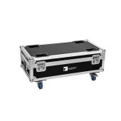 ROADINGER Flightcase 6x BATTERIJ IP UP-4 Plus HCL Spot WDMX met oplaadfunctie