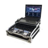 Pro dj user DM-19 Laptop Case for 19" mixer and laptop platform