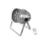 EUROLITE LED PAR-64 HCL Hypno floor silver