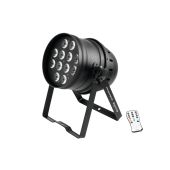 EUROLITE LED PAR-64 HCL 12x10W Floor black