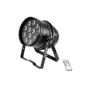 EUROLITE LED PAR-64 QCL 12x8W floor black