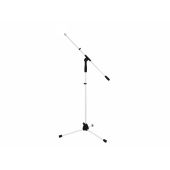 OMNITRONIC Microphone Tripod MS-1W with Boom Arm white