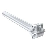 Milos Arm Coupler 500mm Aluminum, Silver