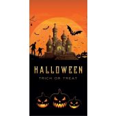 EUROPALMS 1 Halloween Banner, Haunted House, 90x180cm