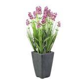 EUROPALMS Lavendel, kunstplant, roos, in pot, 45cm