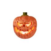 EUROPALMS Halloween Pompoen verlicht, 18cm