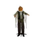 EUROPALMS Halloween Figure Pumpkin Man, animated, 170cm