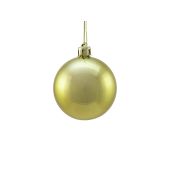 EUROPALMS Deco Kerst Ballen 6cm, goud, metallic 6x