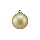 EUROPALMS Deco Kerst Ballen 7cm, goud, mat 6x