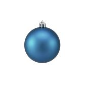 EUROPALMS Deco Kerst Ballen 7cm, blauw, mat 6x