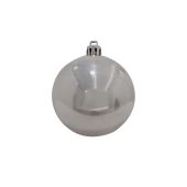 EUROPALMS Deco Kerst Ballen 7cm, silver 6x