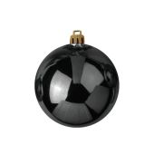 EUROPALMS Deco Kerst Ball 20cm, zwart