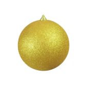 EUROPALMS Deco Bal 20cm, goud, glitter