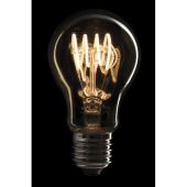 Showgear LED Filament Bulb E27 4W, Dimmable, Gold glass cover