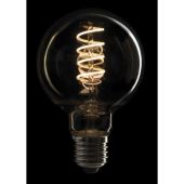 Showgear LED Filament Designlamp E27 5W, Dimmable, Gold glass cover