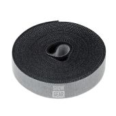 Showgear Velcro Cable Tie on Roll Black, 20mm x 4500mm