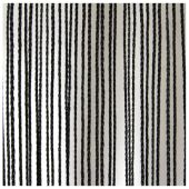 Wentex String Curtain 3m Width 3 m lang, zwart 