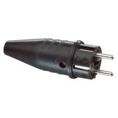 Showtec Rubber Connector Male CEE 7/VII