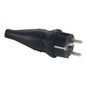 
ABL Rubber Schuko 230V/240V Connector Male
Black housing - CEE7/VII
